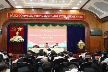 Các đại biểu dự hội nghị.