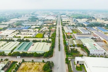 Khu Công nghiệp Đồng Văn, thị xã Duy Tiên đã được lấp đầy.