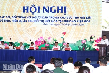 Dự án khu đô thị Hiệp Hòa là một trong những dự án trọng điểm của tỉnh Đồng Nai.