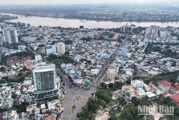 Một góc trung tâm đô thị Biên Hòa, tỉnh Đồng Nai.