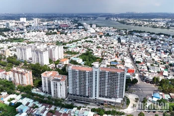 Một góc thành phố Biên Hòa (tỉnh Đồng Nai) hiện nay.