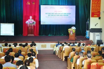Quang cảnh hội thảo.