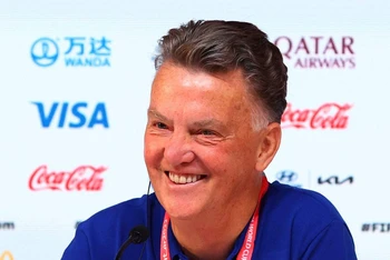 Huấn luyện viên trưởng đội tuyển Hà Lan, ông Louis van Gaal. (Ảnh: Reuters)