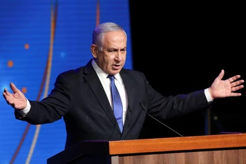 Thủ tướng Israel Benjamin Netanyahu. (Ảnh: Reuters)