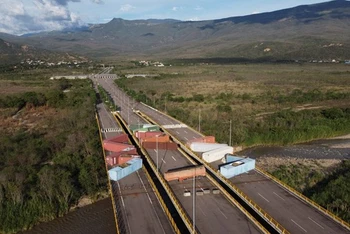 Khu vực biên giới 2 nước ngày 26/9/2022. (Nguồn: Reuters)