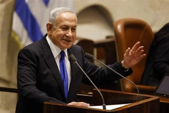 Thủ tướng Israel Benjamin Netanyahu. (Ảnh: AFP/TTXVN)