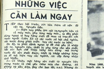 Những việc cần làm ngay (Bài 22)