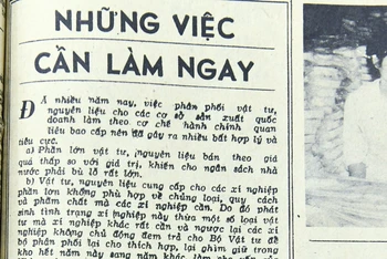 Những việc cần làm ngay (Bài 23)