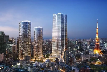 Azabudai Hills Mori JP Tower. (Nguồn: Mori Living)