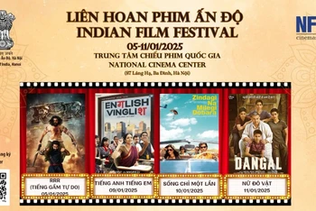 Poster Liên hoan phim Ấn Độ 2025.