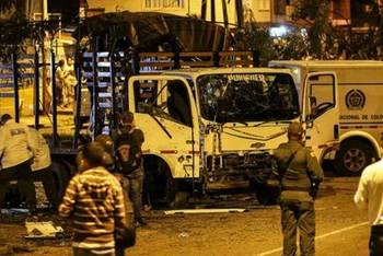 Hiện trường 1 cuộc tấn công ở Colombia. (Nguồn: france24.com)