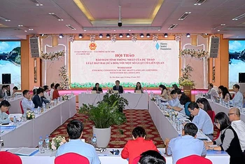 Các đại biểu tại Hội thảo.