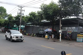 Khu đất “vàng” trên đường Vũ Hồng Phô.