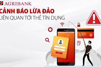 Agribank cảnh báo lừa đảo.