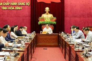 Các đại biểu dự hội nghị.