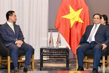 Thủ tướng Phạm Minh Chính tiếp lãnh đạo Công ty Corio.