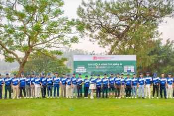 Giải golf “Vòng tay nhân ái” lần thứ 2 năm 2024 thu hút hơn 100 golfer tham dự.