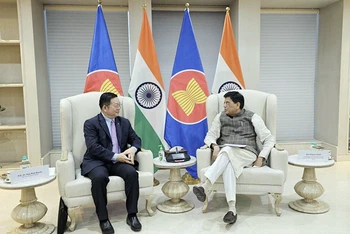 Hợp tác thương mại là lĩnh vực được ASEAN và Ấn Độ chú trọng. (Ảnh ASEAN.ORG)