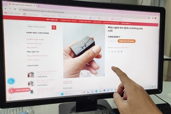 Dễ dàng tìm mua các loại thiết bị công nghệ trên mạng xã hội. (Ảnh TUỆ NGHI)