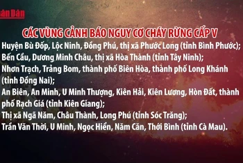 [Video] Cảnh báo nguy cơ cháy rừng cao tại Nam Bộ