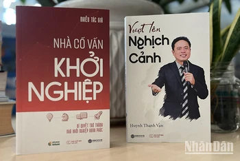 Bìa hai cuốn sách truyền cảm hứng khởi nghiệp.