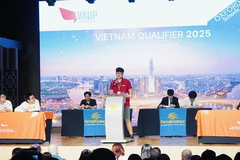 Cuộc thi tranh biện danh giá Oxford Schools Vietnam Qualifier 2025 lần đầu tiên được tổ chức tại Việt Nam.