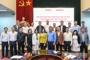 [Ảnh] Hội nghị phối hợp triển khai Cuộc thi viết “Bảo đảm an ninh, trật tự ở cơ sở”