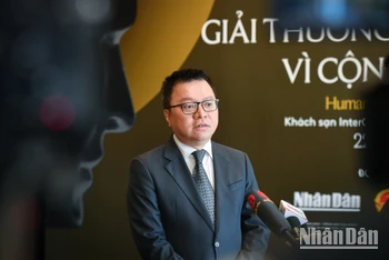[Ảnh] Họp báo công bố Giải thưởng Hành động vì cộng đồng 2023 với chủ đề “Dấu ấn tiên phong”