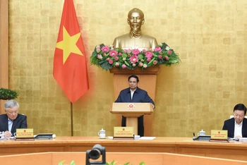 Thủ tướng Phạm Minh Chính chủ trì phiên họp Chính phủ thường kỳ tháng 12/2024.