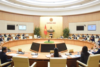 Phiên họp Chính phủ thường kỳ tháng 1/2025.