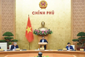 Thủ tướng Phạm Minh Chính dự và chủ trì phiên họp Chính phủ tháng 2.