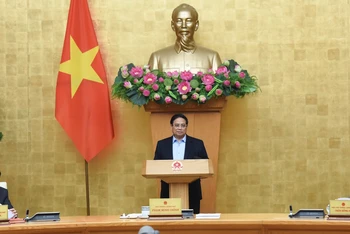 Thủ tướng Phạm Minh Chính chủ trì phiên họp.
