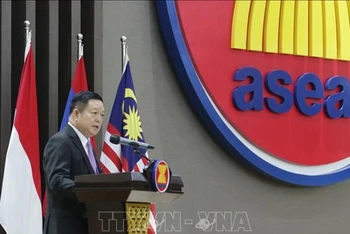 Tổng Thư ký ASEAN Kao Kim Hourn. Ảnh: Đào Trang/TTXVN
