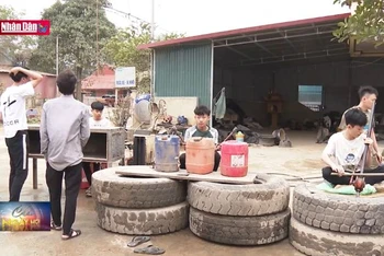 Video ca nhạc từ dụng cụ sửa xe thu hút người xem