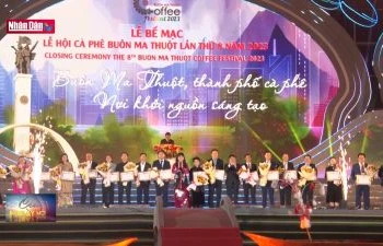 Dấu ấn từ Lễ hội cà phê Buôn Ma Thuột lần thứ 8
