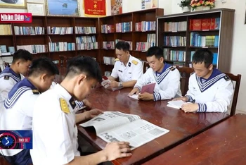 Câu chuyện văn hóa: Xây dựng văn hóa đọc và học tập suốt đời ở Trường Sa
