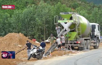 Hoàn thành dự án xử lý, cải tạo quốc lộ 49A trước mùa mưa bão