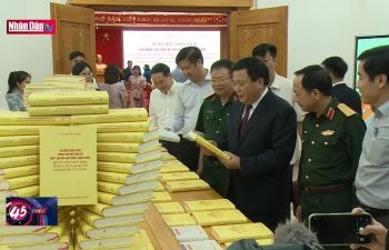 Ra mắt sách của Tổng Bí thư về Nghị quyết Đại hội XIII