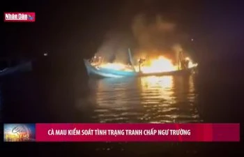 Cà Mau kiểm soát tình trạng tranh chấp ngư trường