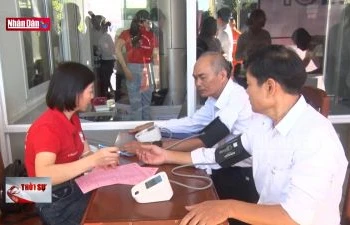 Hiến hơn 150 đơn vị máu cho khoa huyết học và truyền máu