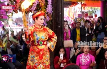 Câu chuyện văn hóa: Phát huy nét đẹp tín ngưỡng thờ Mẫu tam phủ của người Việt