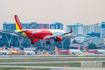 Hãng hàng không Vietjet mở thêm đường bay kết nối Hà Nội-Thượng Hải với chuyến bay đầu tiên cất cánh ngày 29/4/2025.