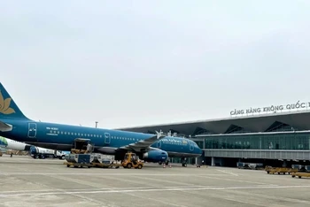 Sân bay Vinh hiện có công suất khai thác 3 triệu hành khách/năm.