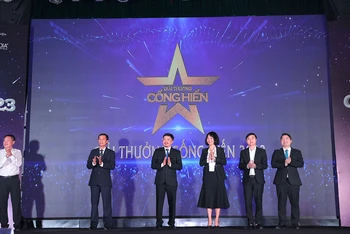 Lễ phát động Giải thưởng Cống hiến. (Ảnh: Ban tổ chức)