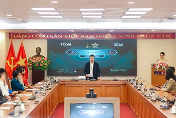 Nhà báo Lê Xuân Thành - Tổng Biên tập báo Thể thao và Văn hóa công bố đề cử Giải Cống hiến 2025.