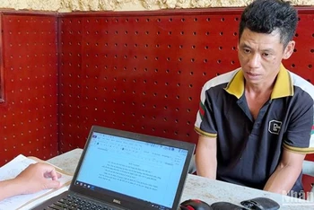 Huỳnh Thế Vương khai nhận hành vi cướp giật tài sản.