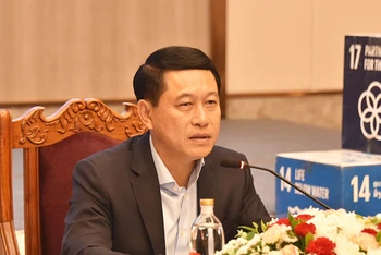 Phó Thủ tướng, Bộ trưởng Ngoại giao Lào Saleumxay Kommasith. Ảnh: báo Pasaxon
