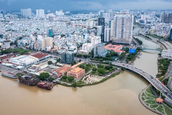 Thành phố Hồ Chí Minh ngày càng phát triển năng động, hiện đại và bền vững. (Ảnh: TRẦN THÀNH)