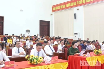 Các đại biểu dự Lễ tổng kết và trao giải cuộc thi.