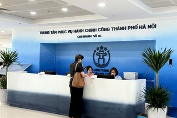 Chi nhánh số 01 Trung tâm Phục vụ hành chính công thành phố Hà Nội, số 258 Võ Chí Công, phường Xuân La, quận Tây Hồ, thành phố Hà Nội.